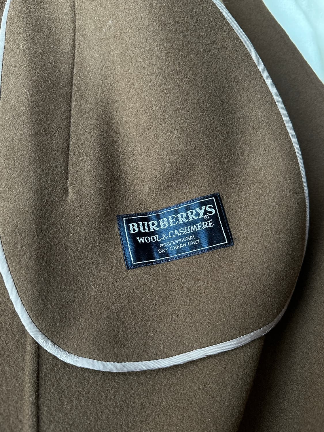 버버리 여성 더블 울 롱코트 브라운 JP38 (55-66) 상품이미지8