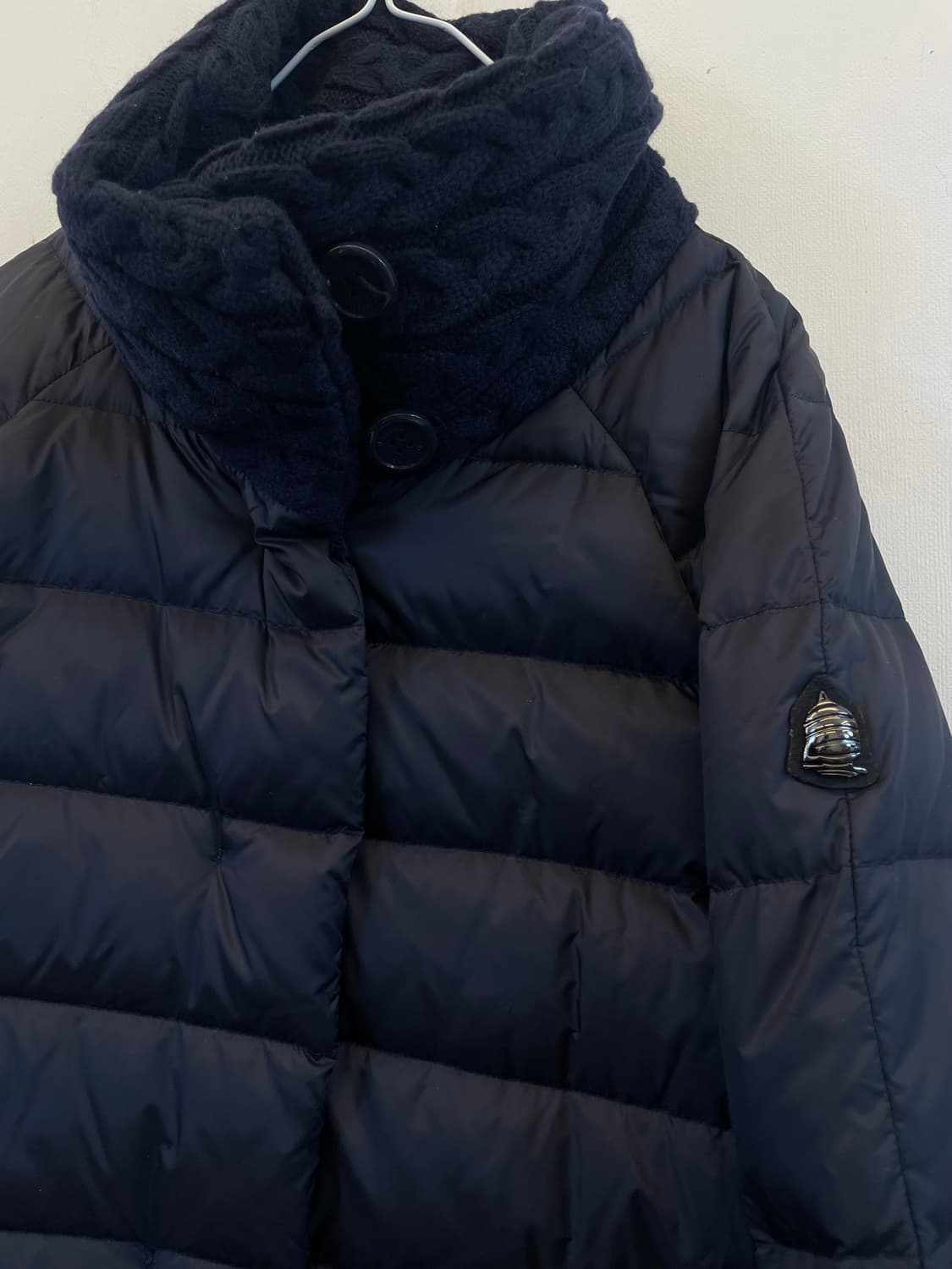 마리나요팅 구스다운패딩 니트패딩:) 구스패딩숏패딩 프리미엄구스다운 상품이미지7