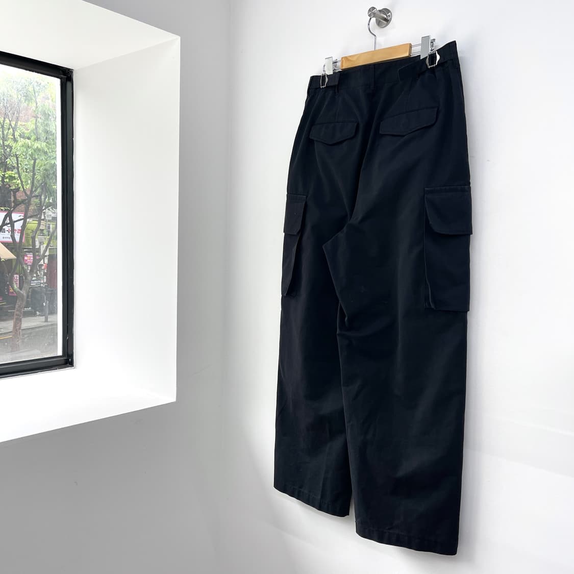 노드 블랙 벌룬 포켓 카고 팬츠 상품이미지4