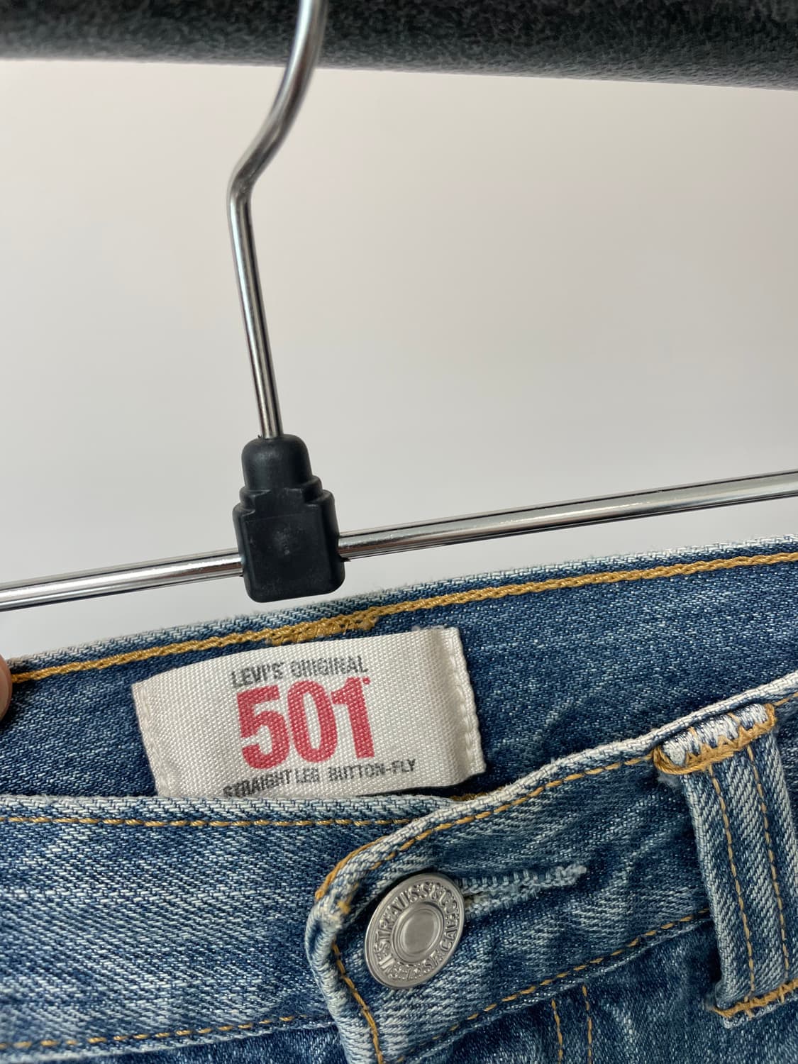 (32) Levis501 리바이스501 워싱 데님팬츠 상품이미지5