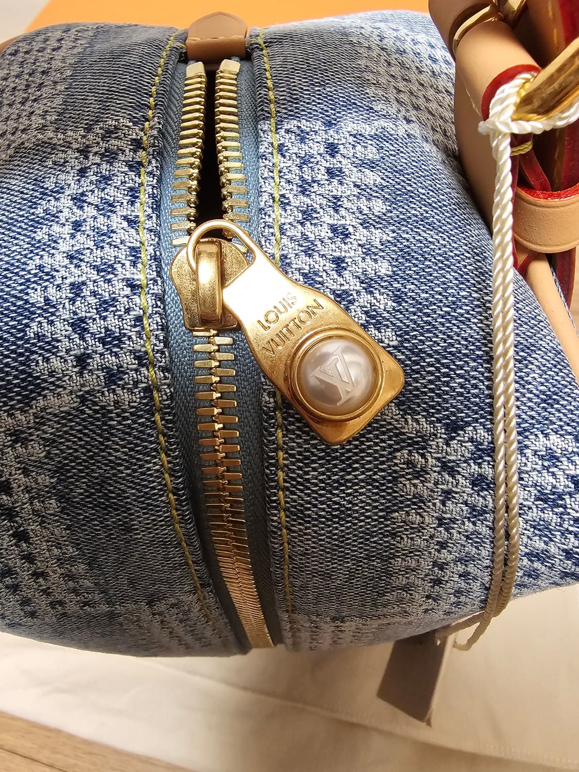 루이비통 퍼렐 한정판 데님 돕키트 클러치백 (새상품) 상품이미지5