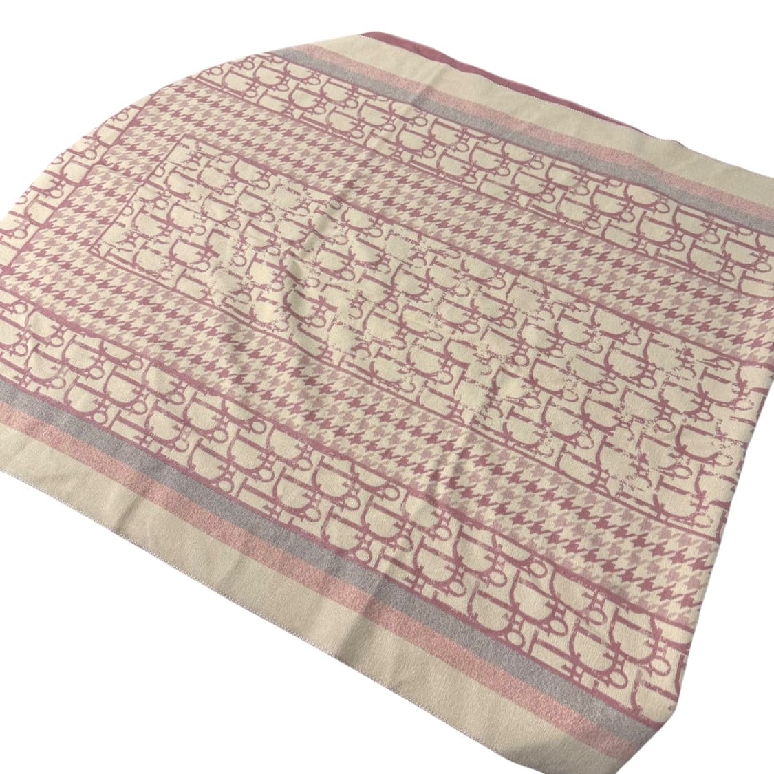 정품 디올 딸기우유 오블리크 양면 머플러 상품이미지4