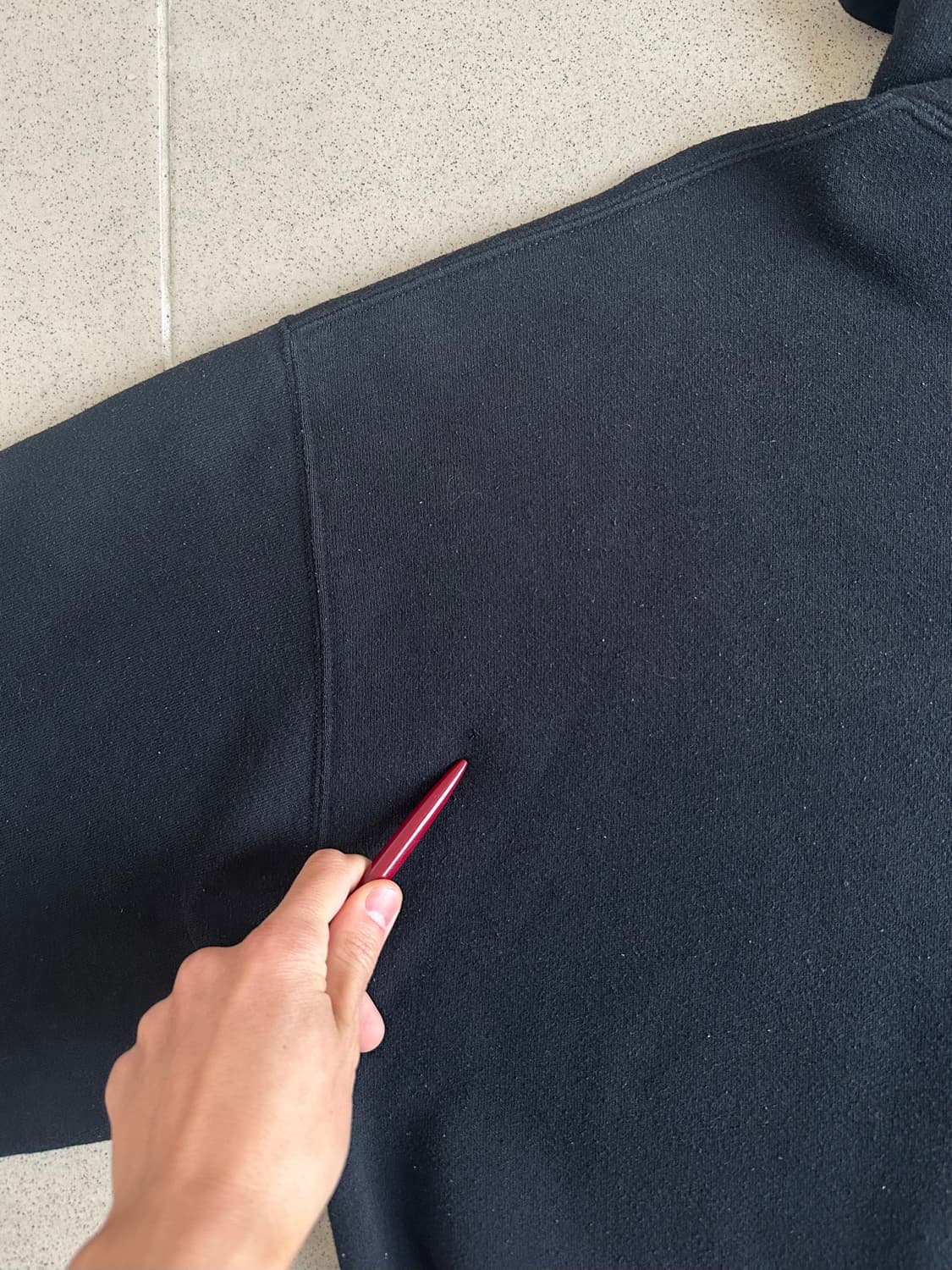 00s 빈티지 러셀 후드 블랙 XXL 상품이미지8