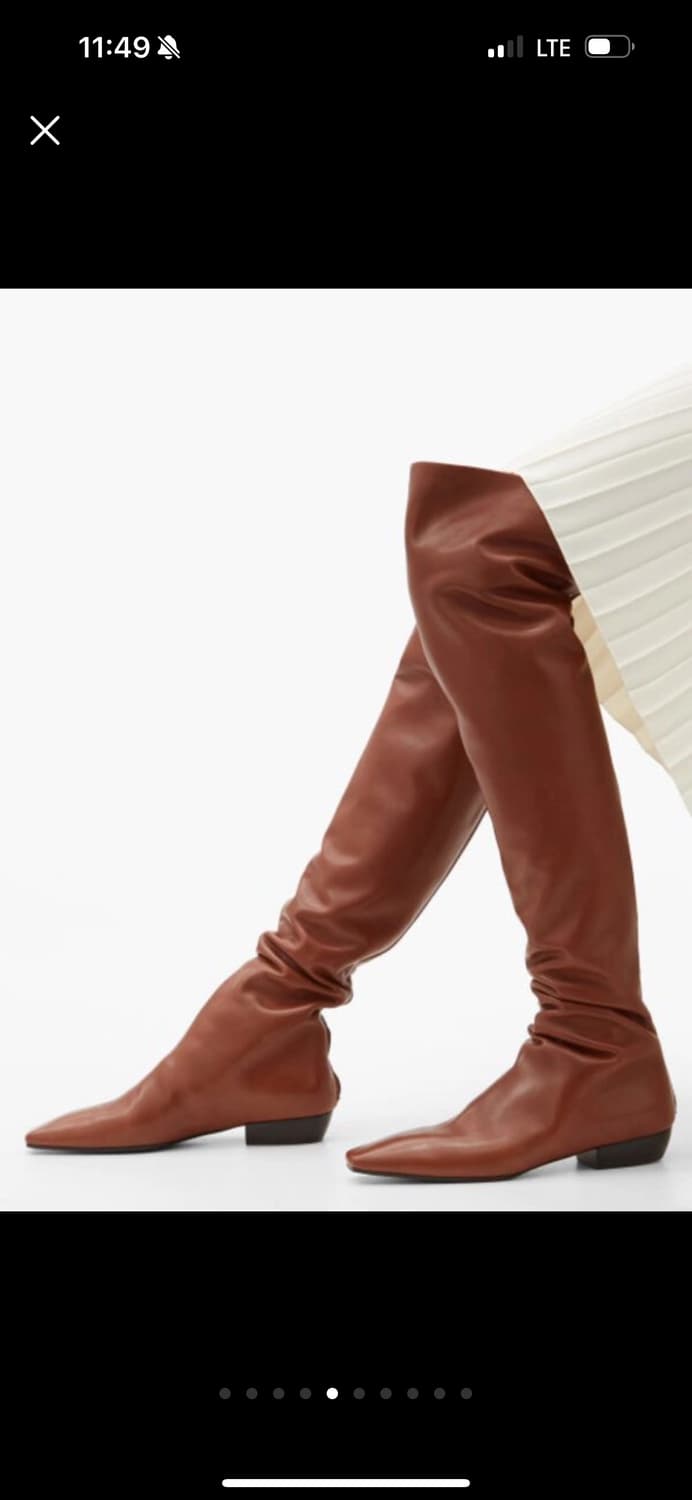 THE ROW SLOUCHY BOOTS 37 더로우 슬라우치 부츠 퀴르컬 상품이미지5