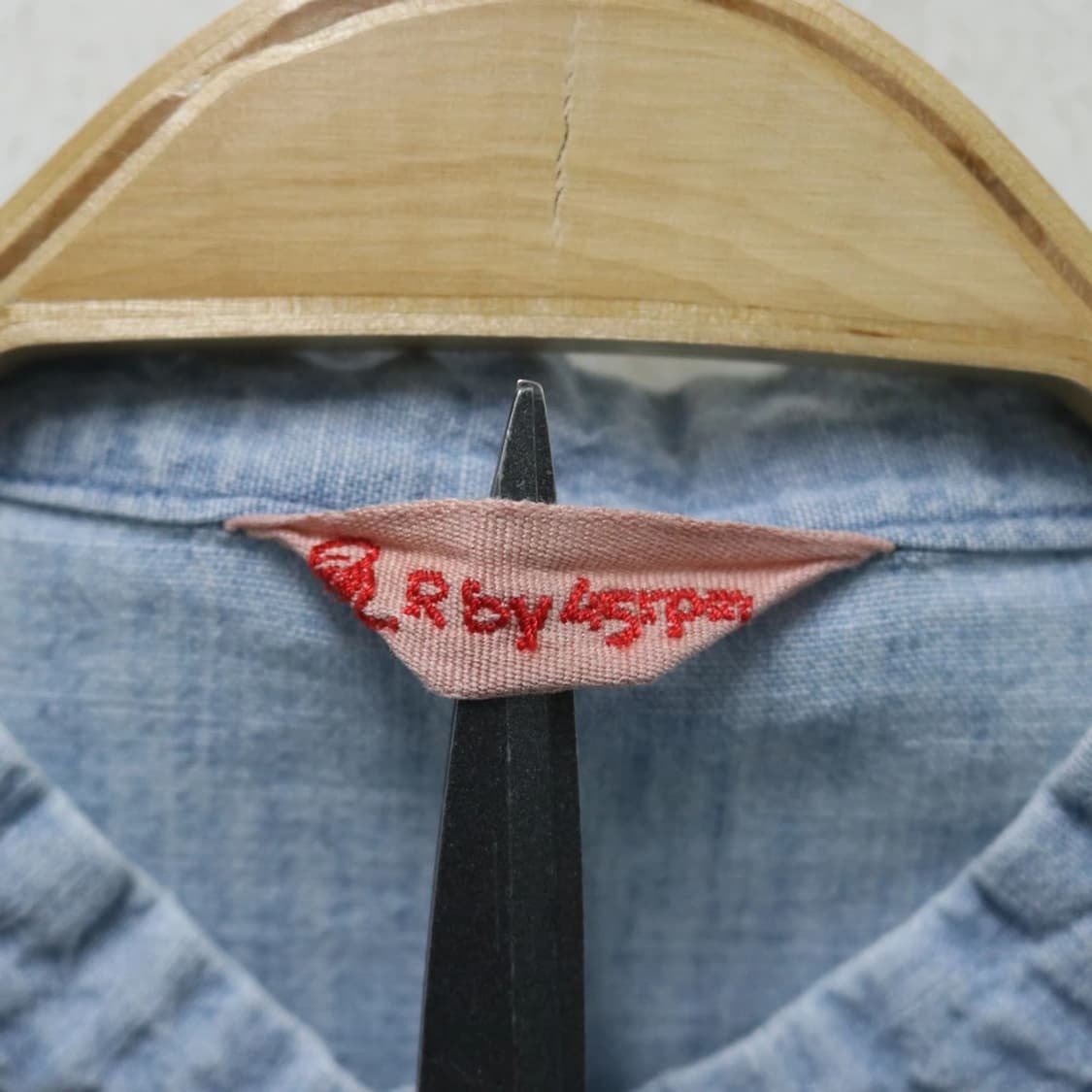 R BY 45RPM 데님 헨리넥 셔츠 63440 상품이미지7