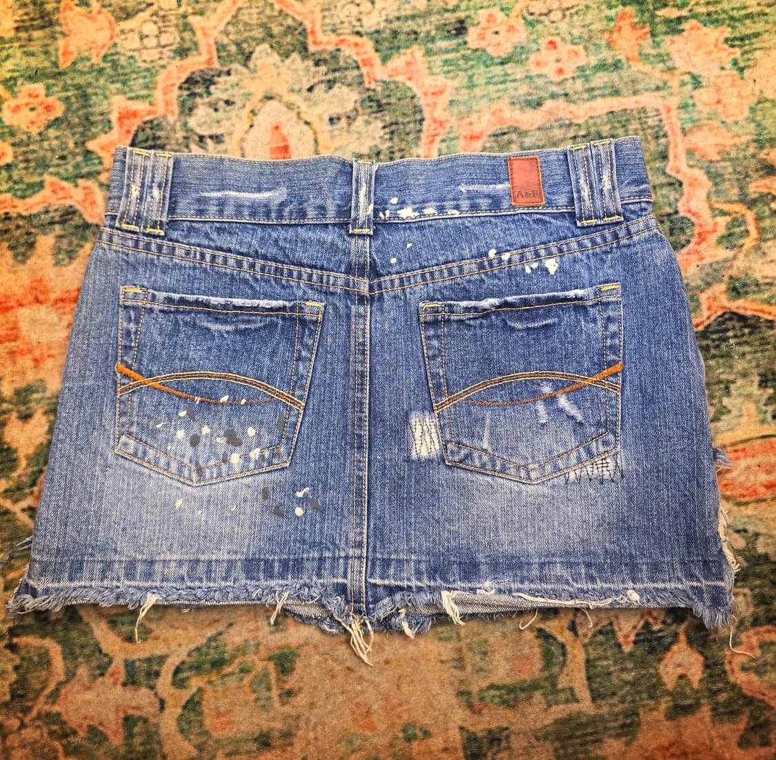 아베크롬비(Abercrombie & Fitch) 데님 미니스커트 상품이미지3