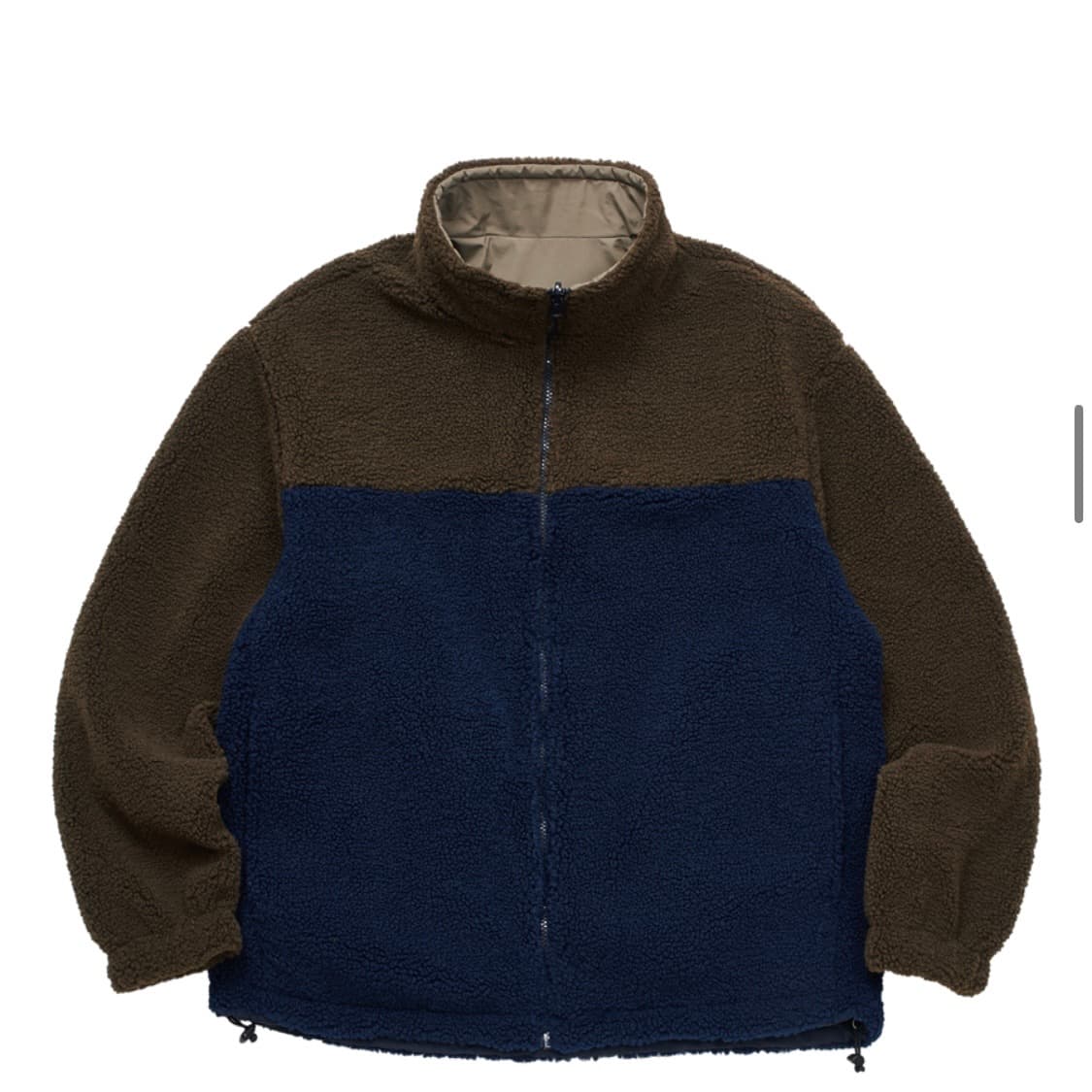 엘레쎄 리버서블 플리스 자켓 D/BEIGE 남 95 상품이미지3