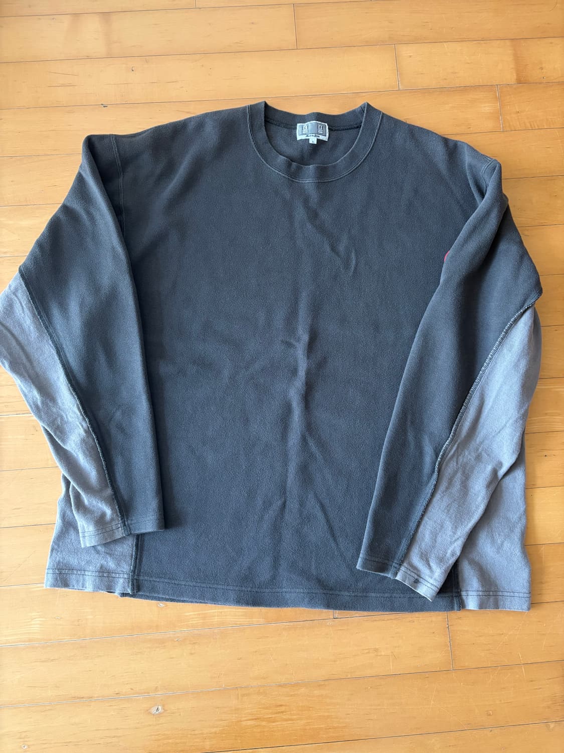 카브엠트 SIDE SEAM DBL KNIT LONG SLEEVE 상품이미지3