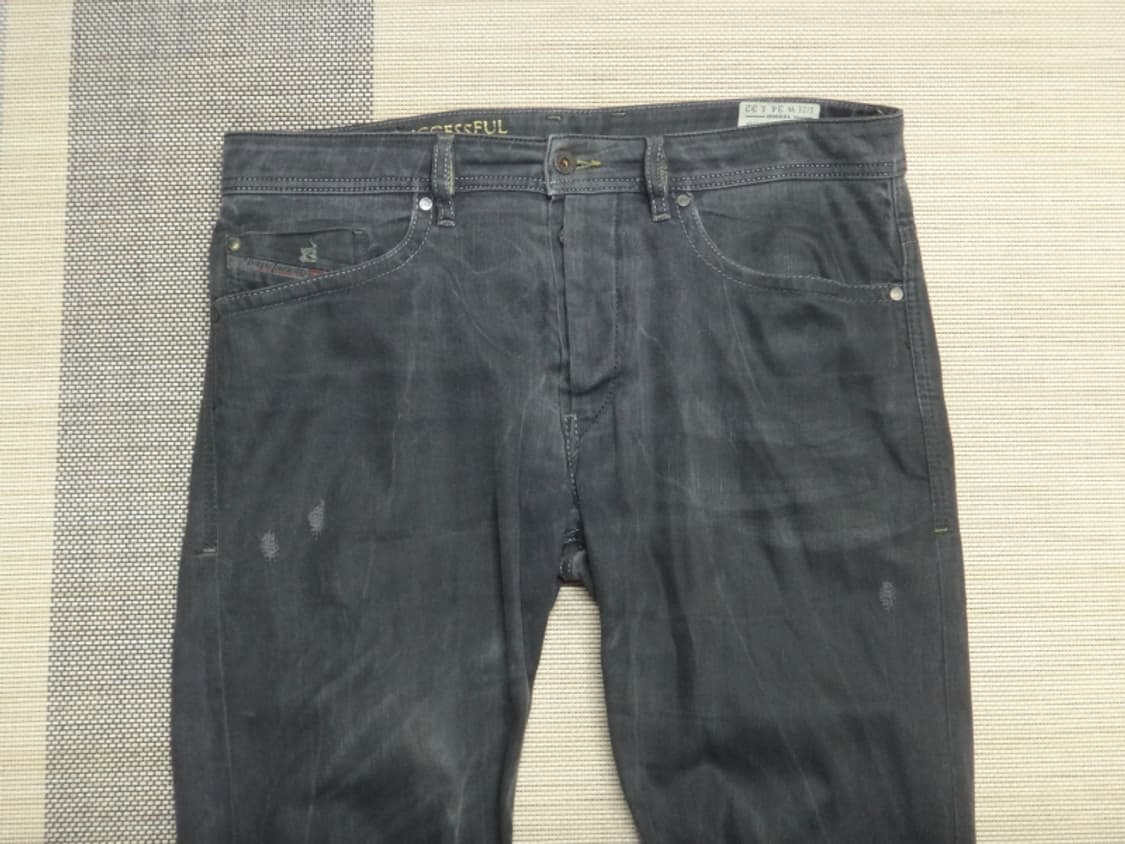 (34-35) 디젤 브래덤 0806Z 레귤러 슬림 데님 크롭 상품이미지4