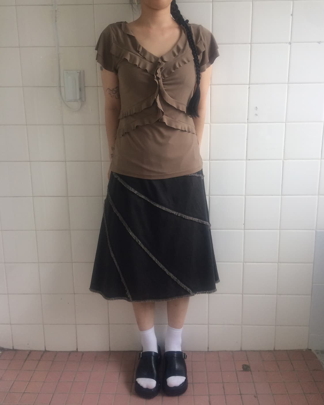 Frill t shirt 상품이미지1
