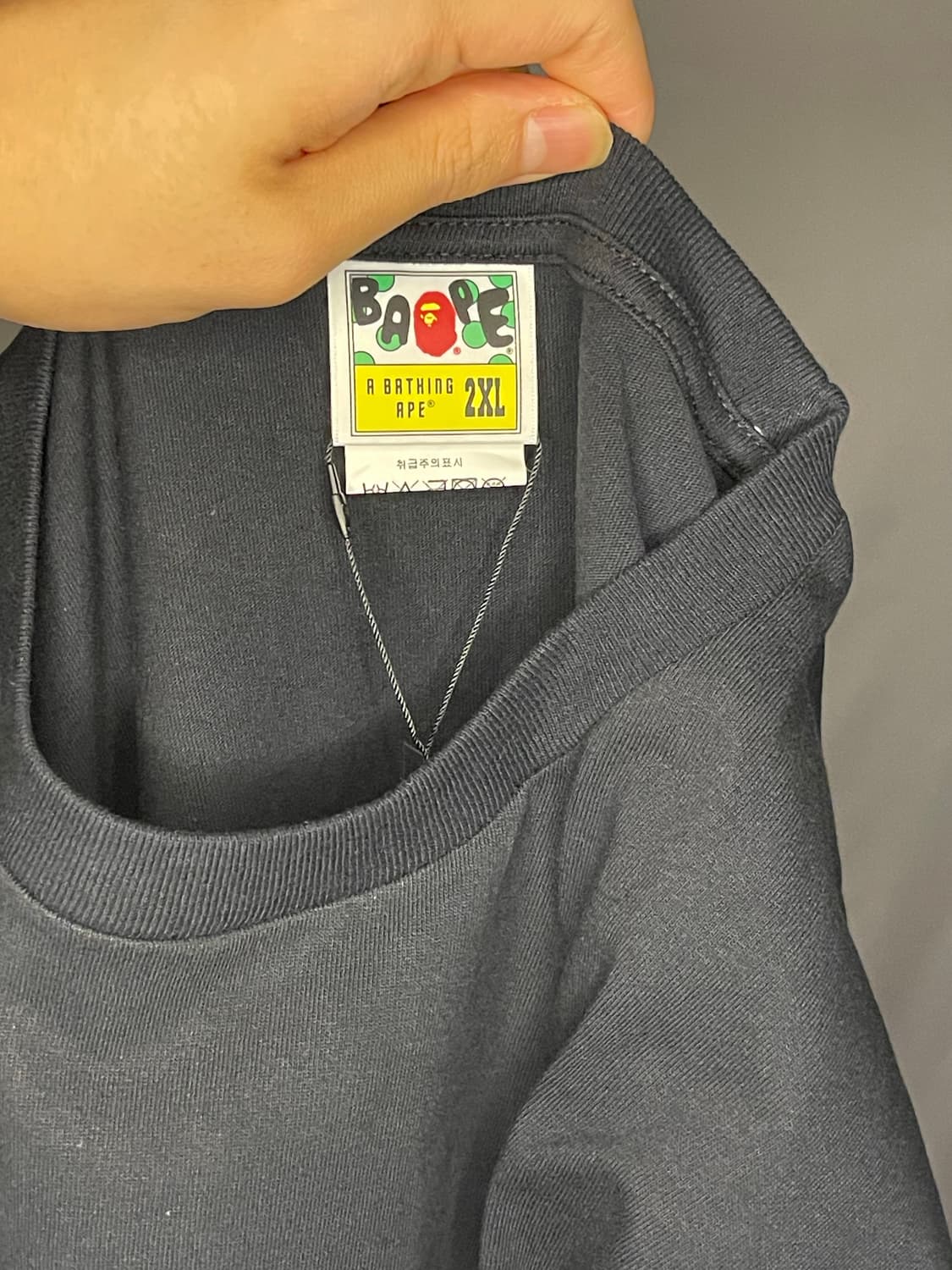 베이프 리버스 에이프 헤드 티 상품이미지2