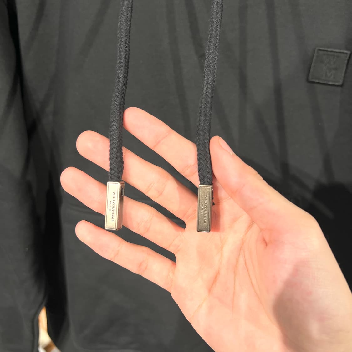 [정품] 우영미 플라워 후드티 (46size) 상품이미지5