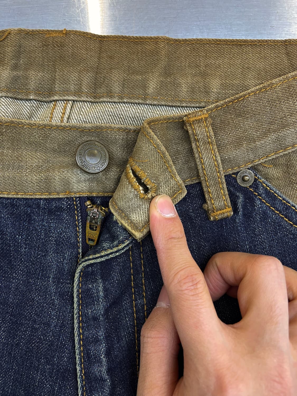 Monitor Graphic 하이브리드 데님 팬츠 상품이미지4