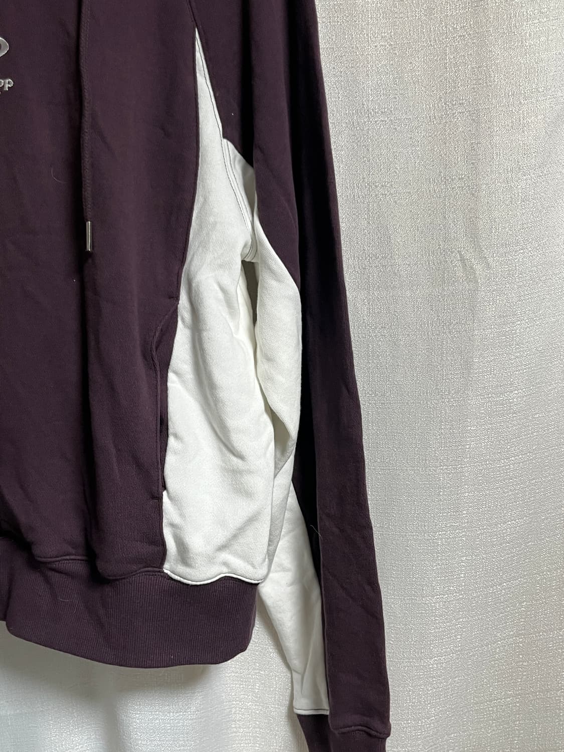 새상품 공용 트레블 오버핏 후드티셔츠 S 상품이미지2