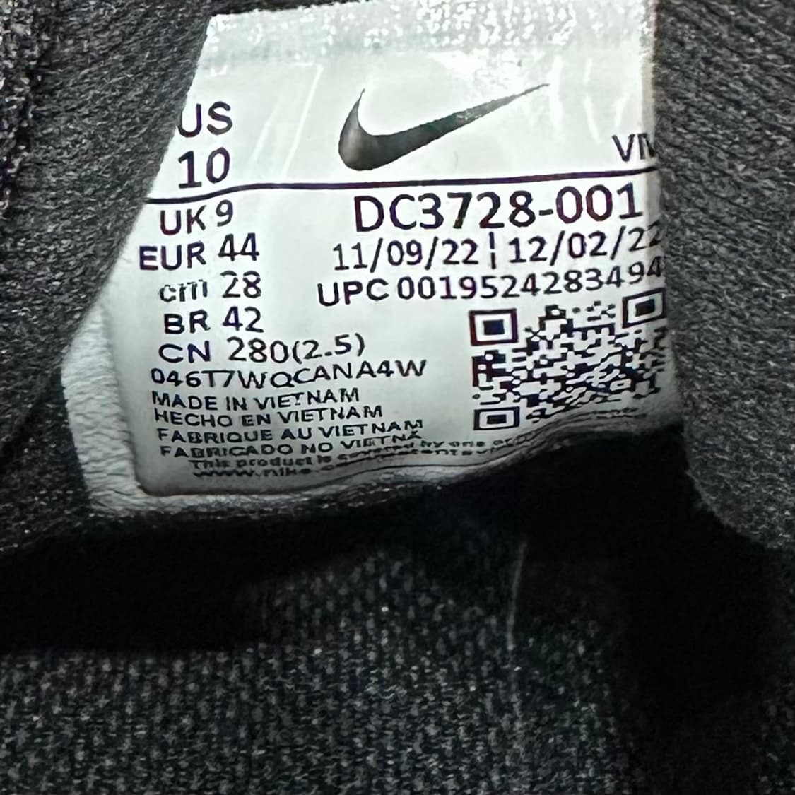 280) 나이키 운동화 남성 남자 신발 레볼루션 블랙 상품이미지9