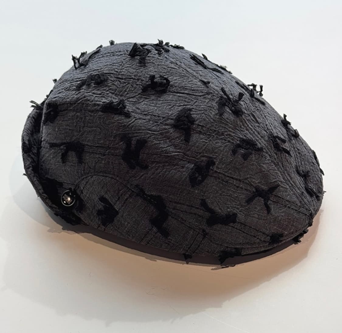 호쿠스포쿠스 Dirty Ribbon Cap_Charcoal 상품이미지3