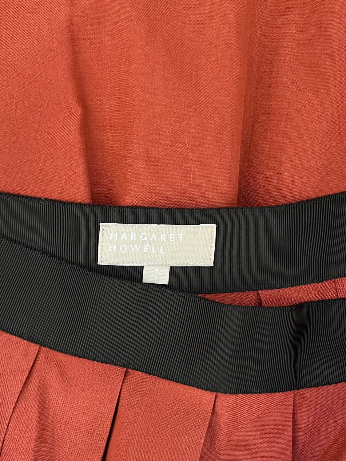 MARGARET HOWELL 핀턱 스커트 상품이미지3