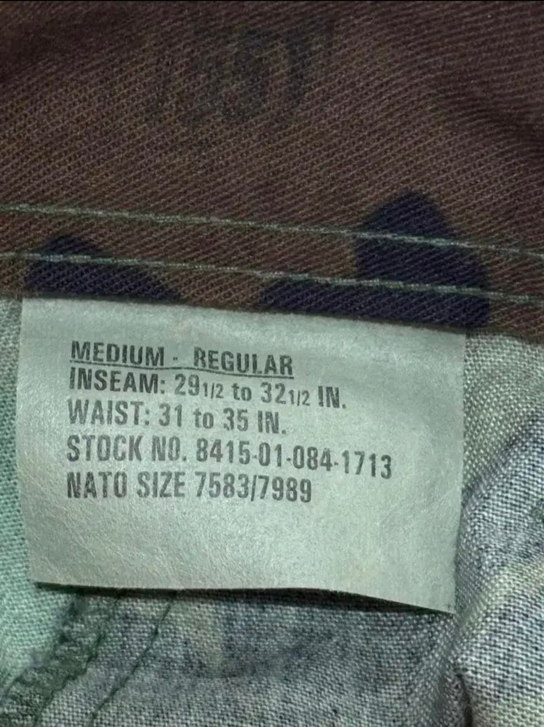 미군 우드랜드 팬츠  상품이미지6