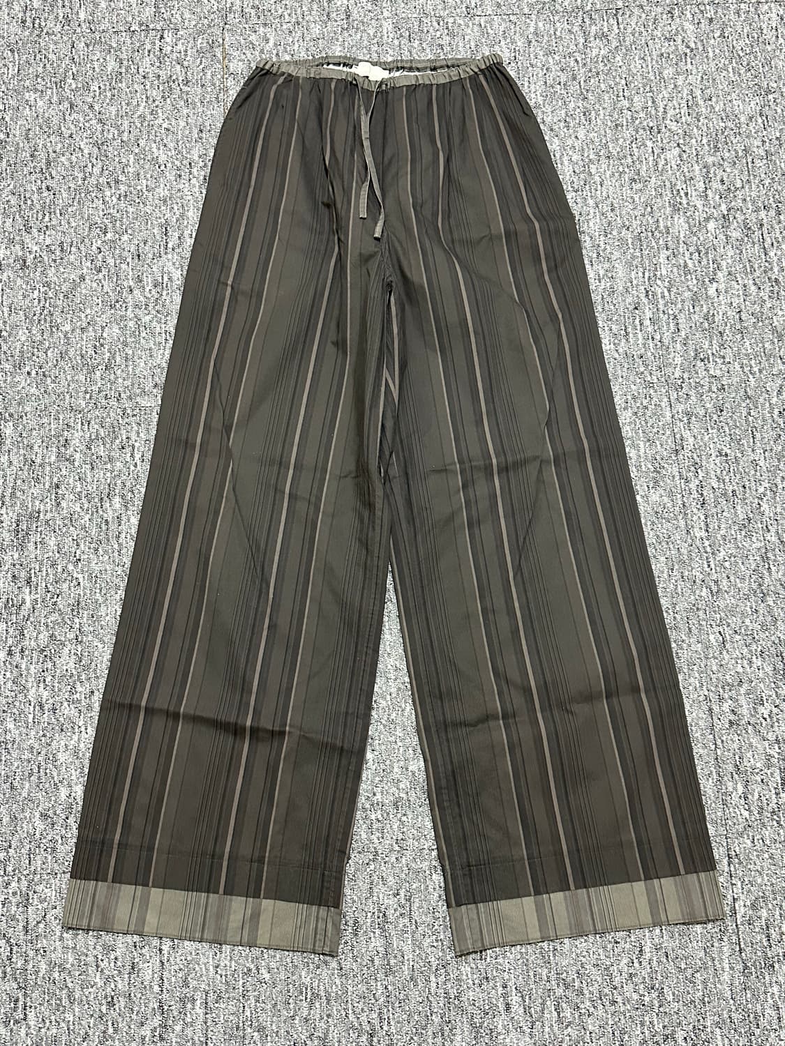 아모멘토우먼 스트라이프 파자마 팬츠 바지 상품이미지1