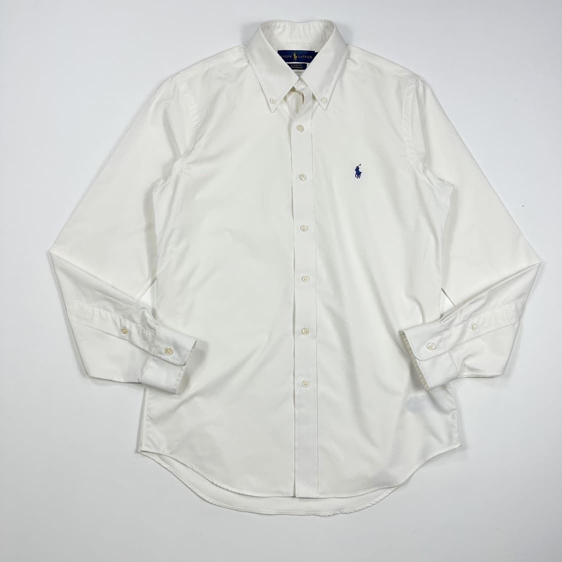 폴로 랄프로렌 포니 클래식 화이트 셔츠 (S) 상품이미지2