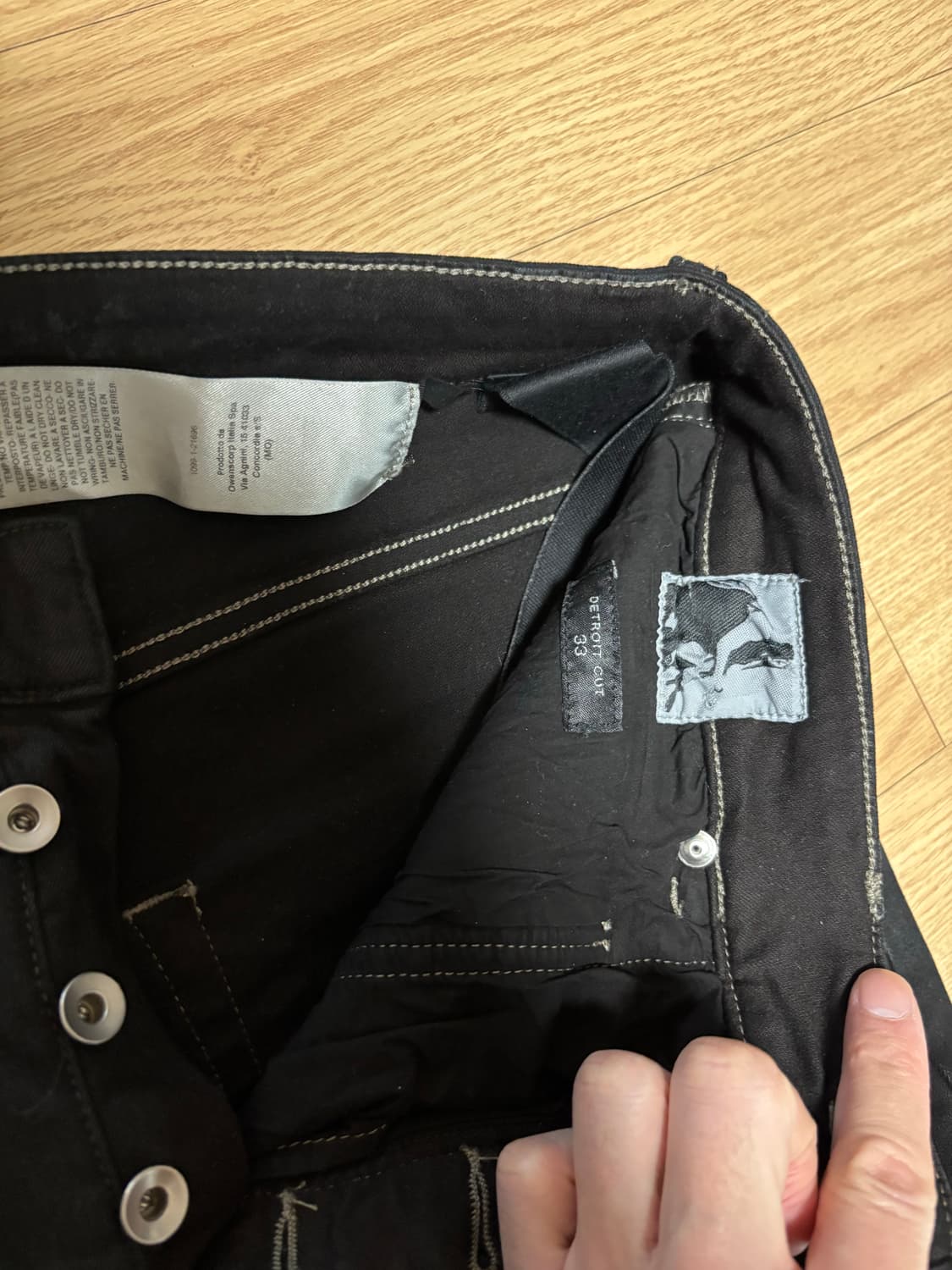 (33) Rick Owens Drkshdw Detroit Denim 상품이미지5