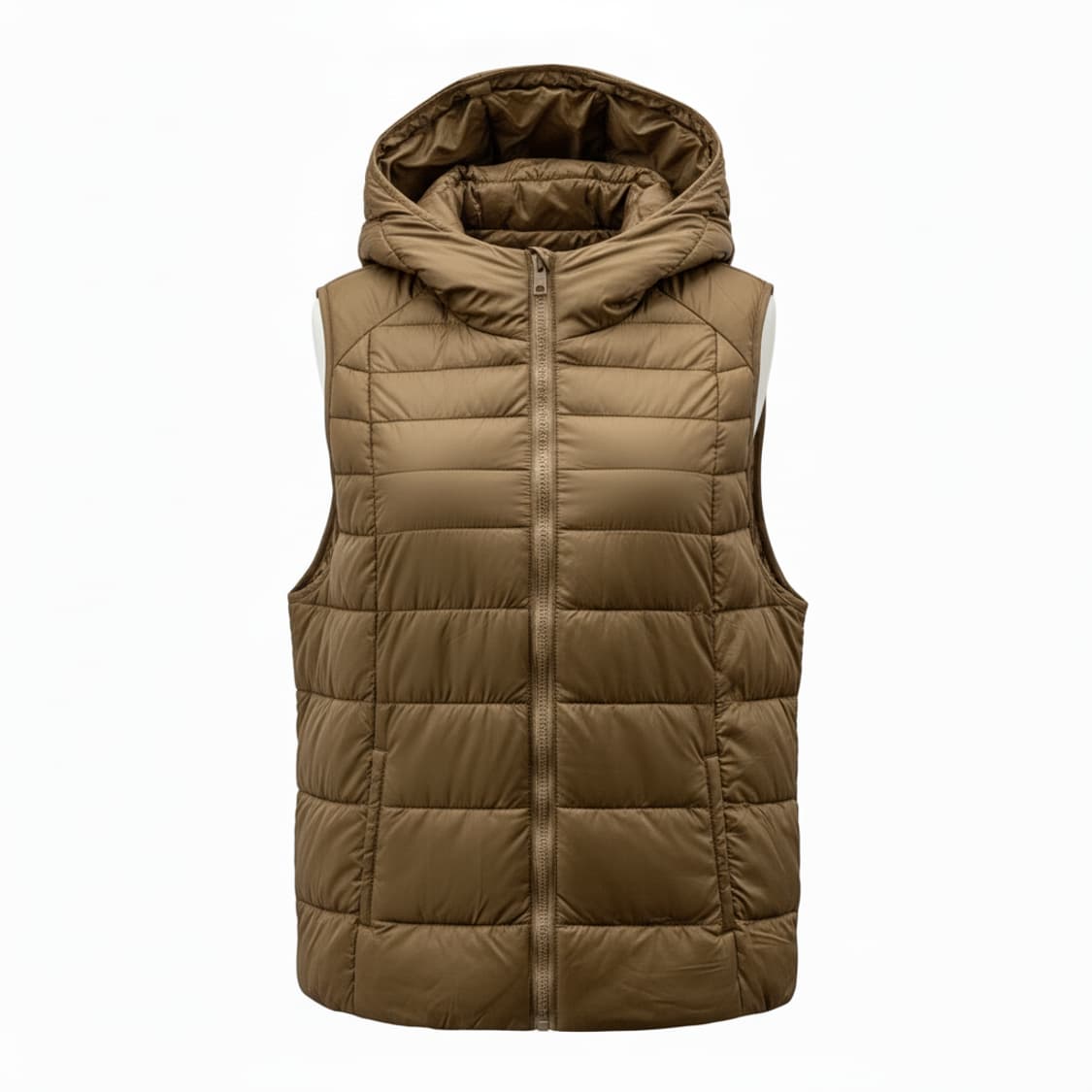 GU 일본 빈티지 후드 경량 패딩 조끼  1735 상품이미지1