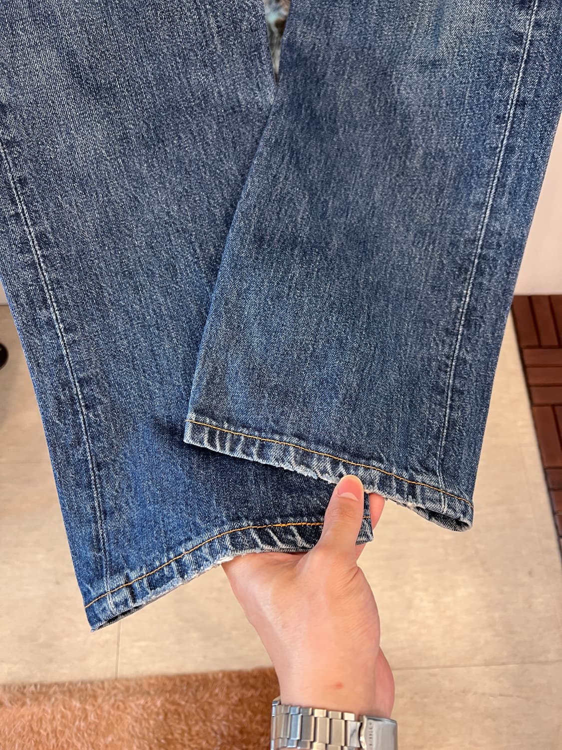 90s Levis 리바이스 501 데님 팬츠 (made in UK) 상품이미지7