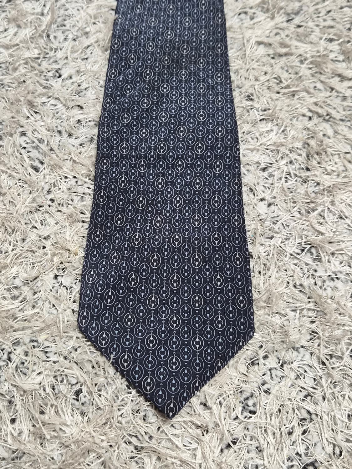 셀린느Celine 은장 패턴 넥타이 Free - N44 상품이미지2