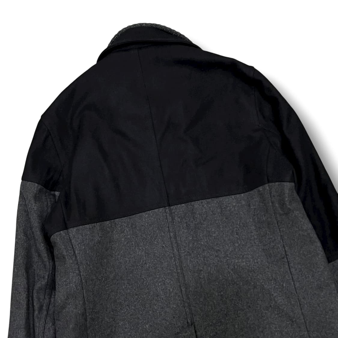 쇼트 하이넥 울 더블코트 s08568 상품이미지5