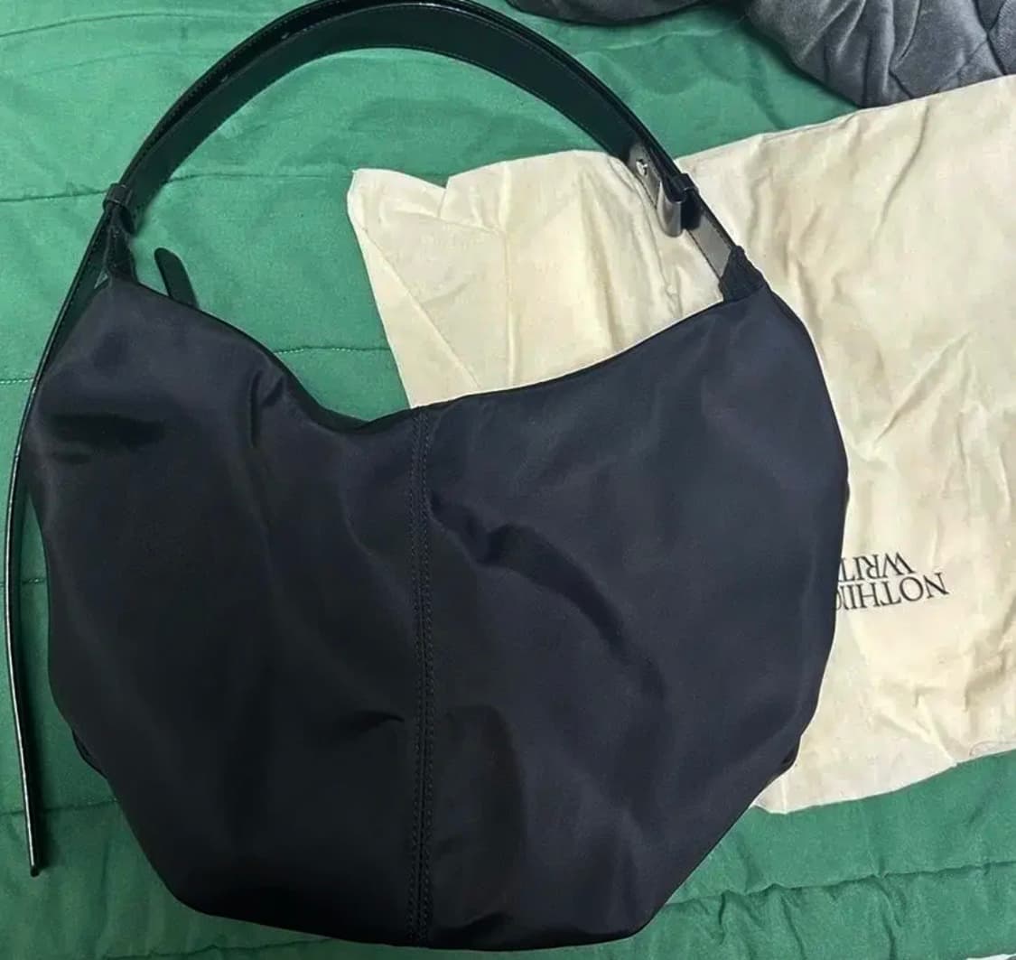 낫띵리튼 나일론백 블랙  상품이미지3