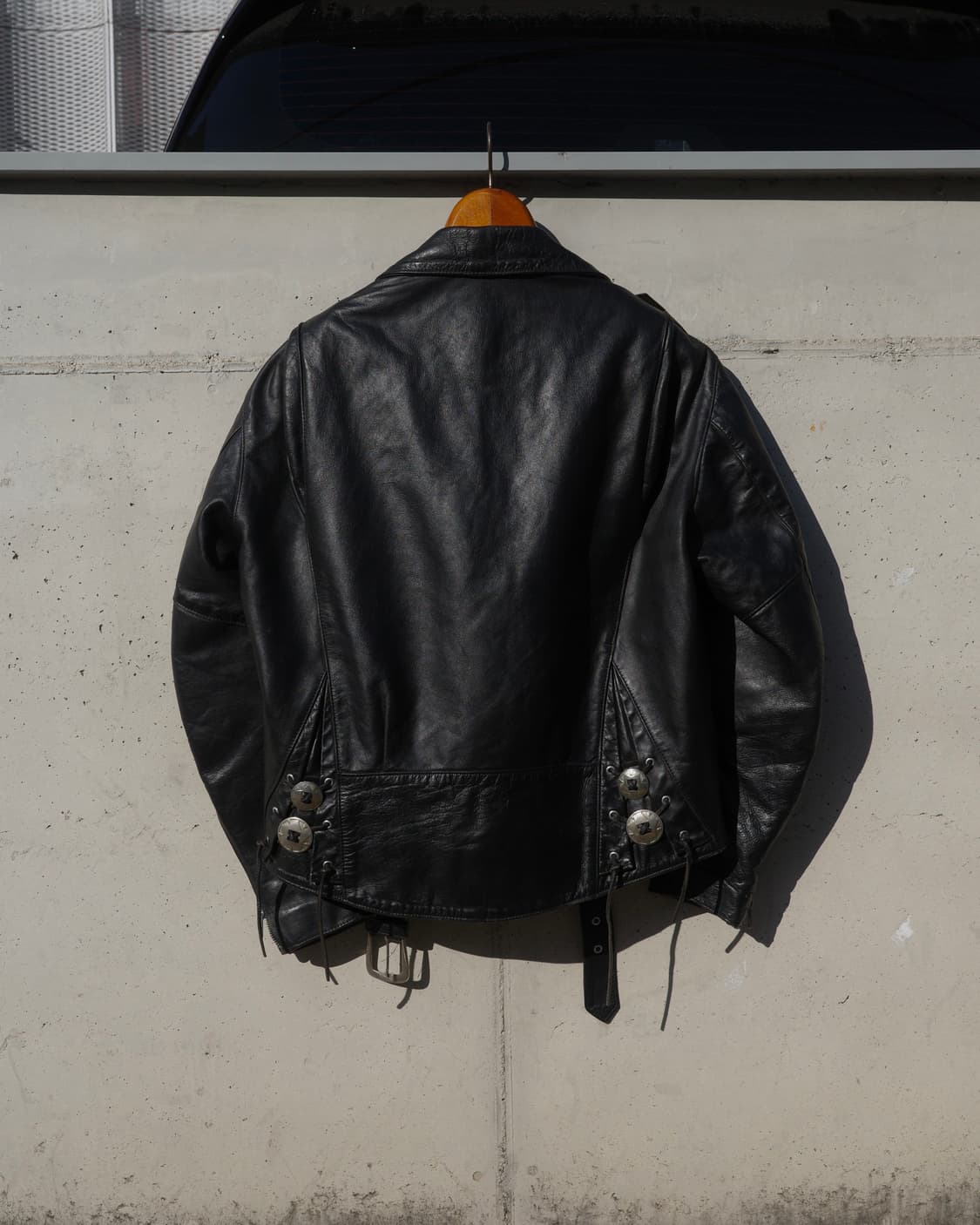 80s Harley Davidson 모터사이클 레더 자켓 상품이미지5