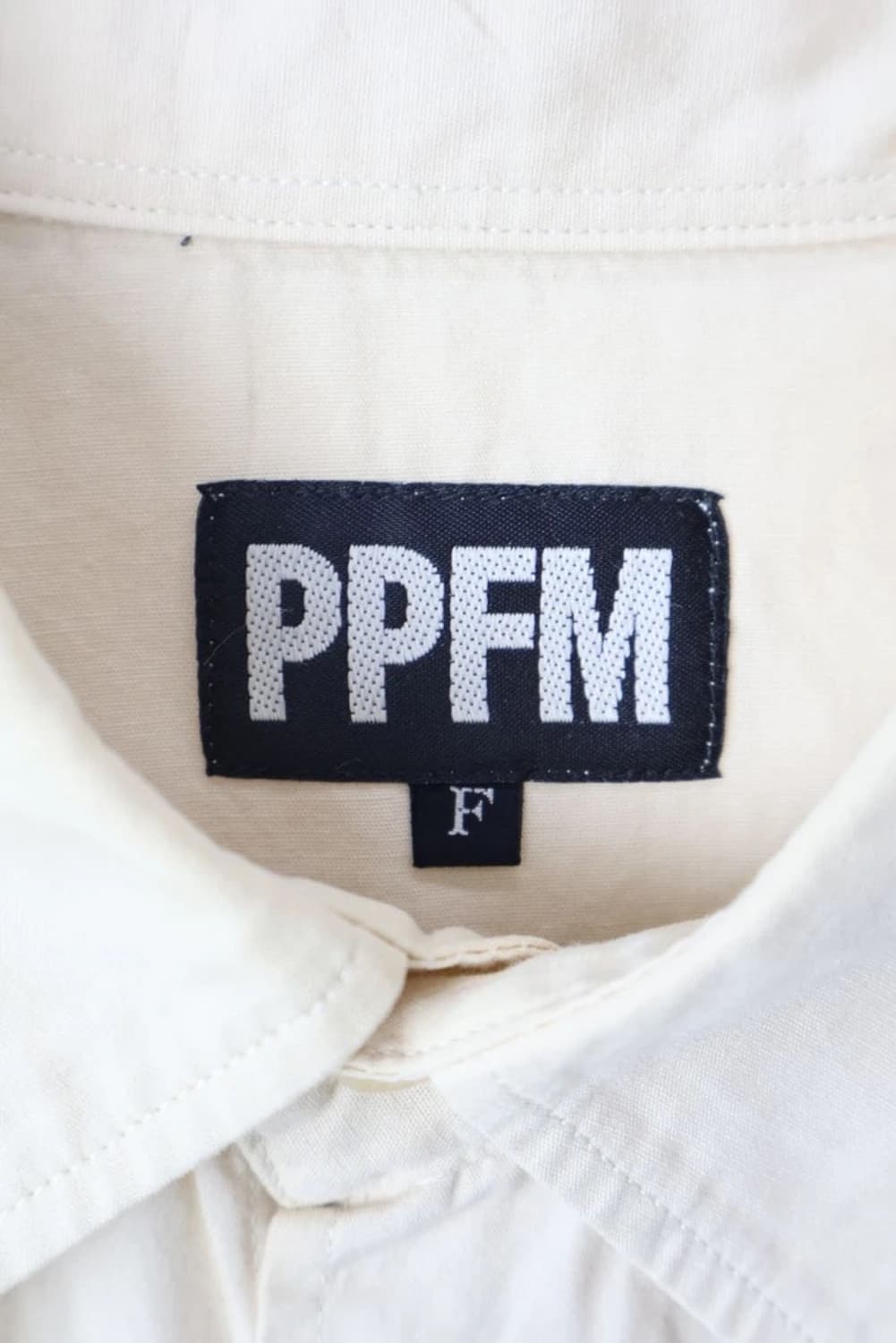 00's PPFM Red Line Beige Shirt 상품이미지6