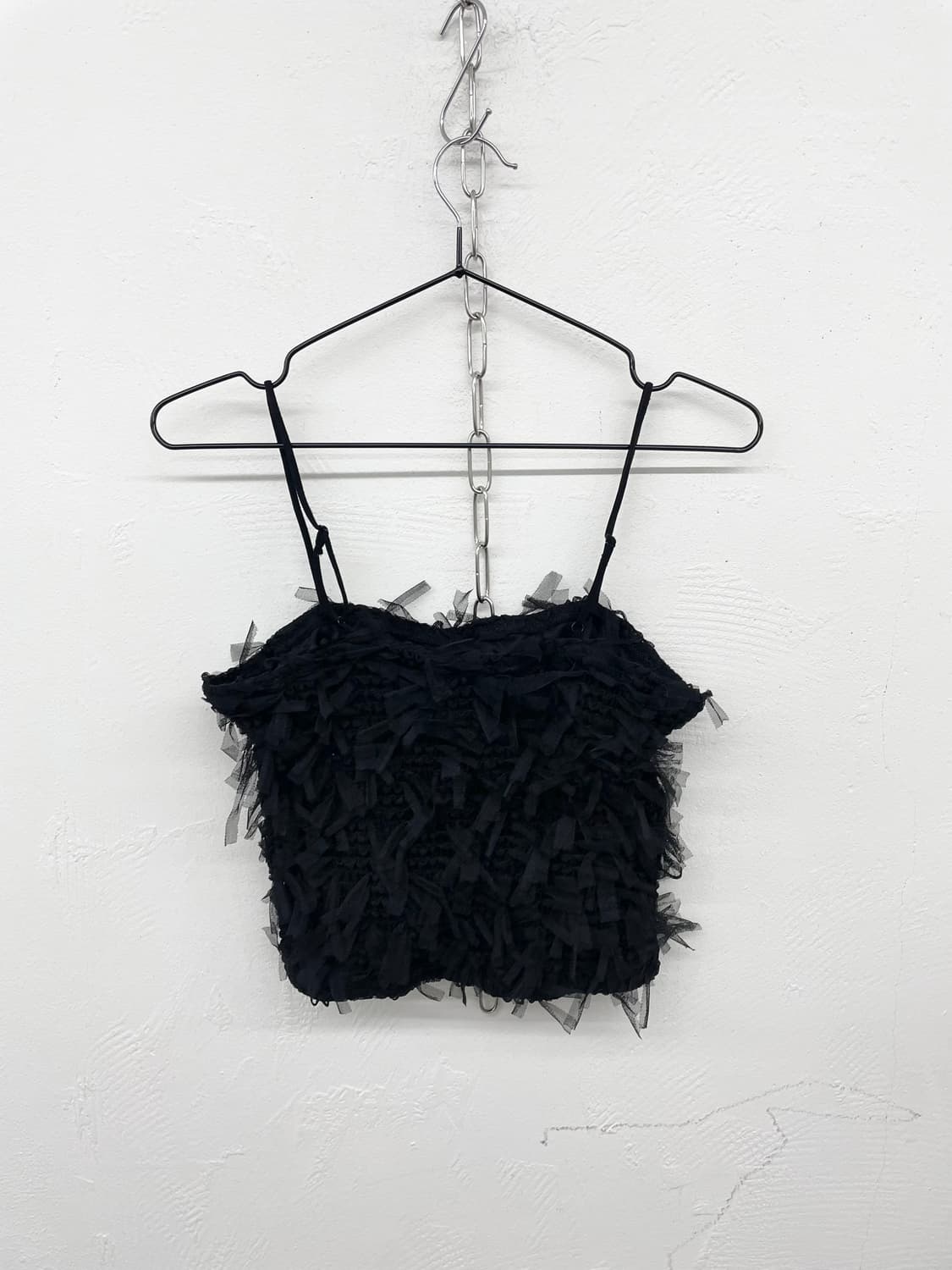 블랙 그런지 디테일 탑 상품이미지6