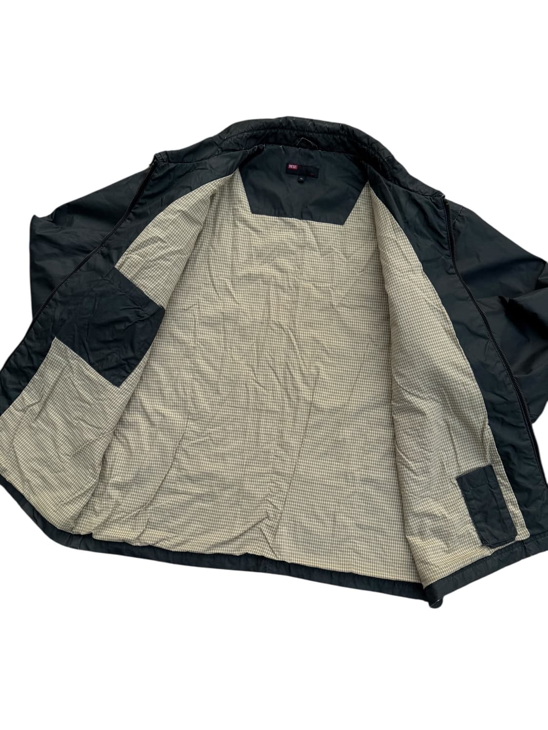 90s Diesel 디젤 스포티 코튼 나일론 자켓 상품이미지4