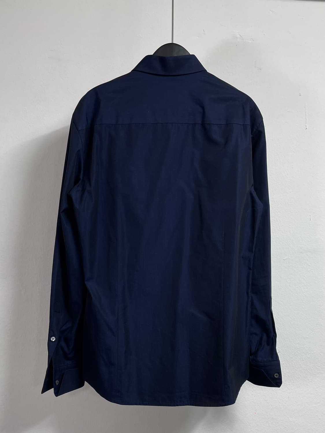 솔리드옴므 긴팔 네이비 셔츠 (on.208)   상품이미지2