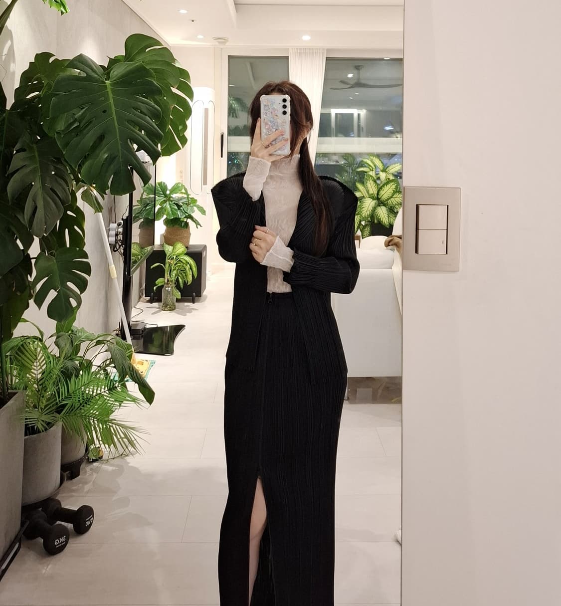 플리츠플리즈 아웃라인 가디건3 이세이미야케 상품이미지6