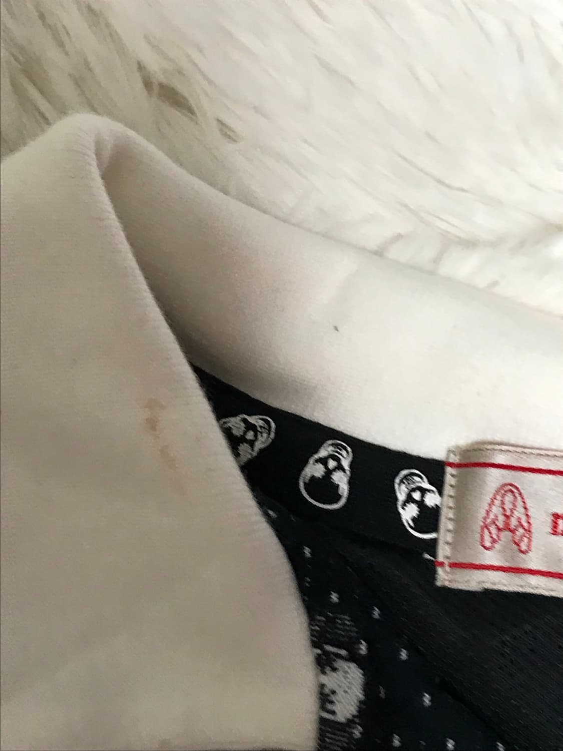일본빈티지 멀티 해골 패턴 카라 반팔 상품이미지3