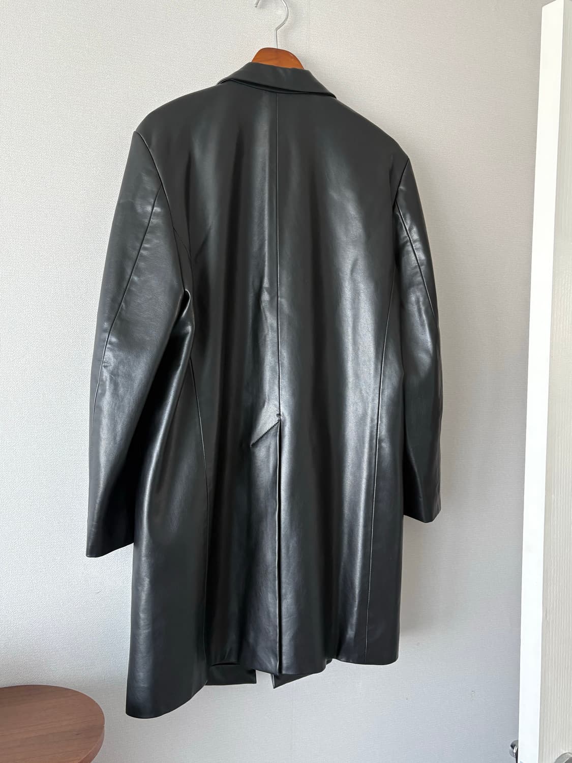 아모멘토 비건레더자켓 가죽자켓 VEGAN LEATHER LONG JACK 상품이미지9