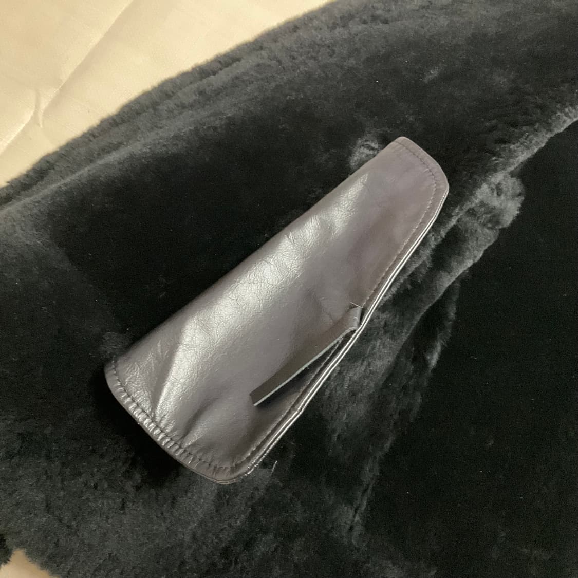 론트 리얼 레더 무스탕 M 상품이미지8