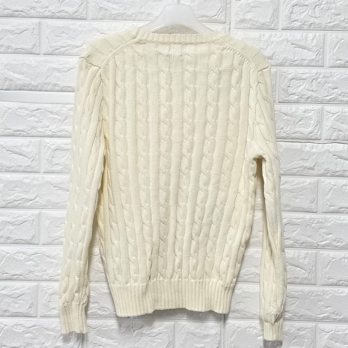 택포) 폴로 랄프로렌 케이블 니트 S 상품이미지4