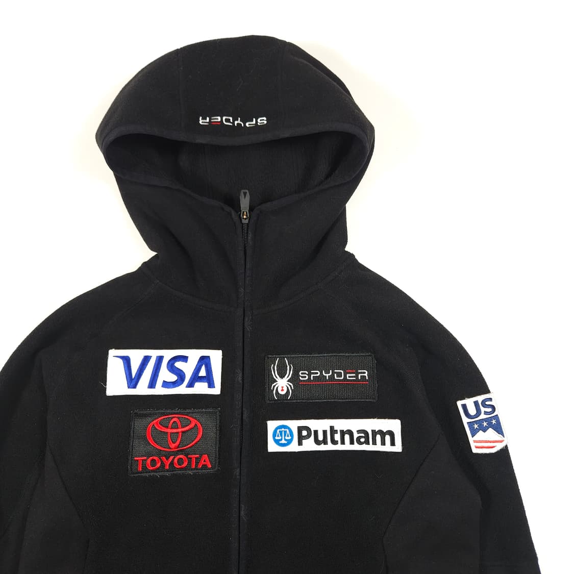 스파이더 후리스 후드집업  상품이미지2