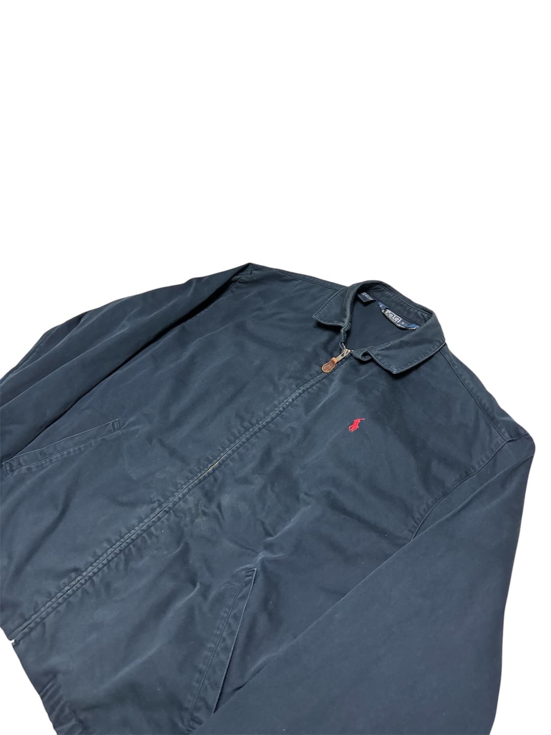 폴로 랄프로렌 코튼쉘 스윙톱 네이비 블루종 자켓 L 상품이미지3