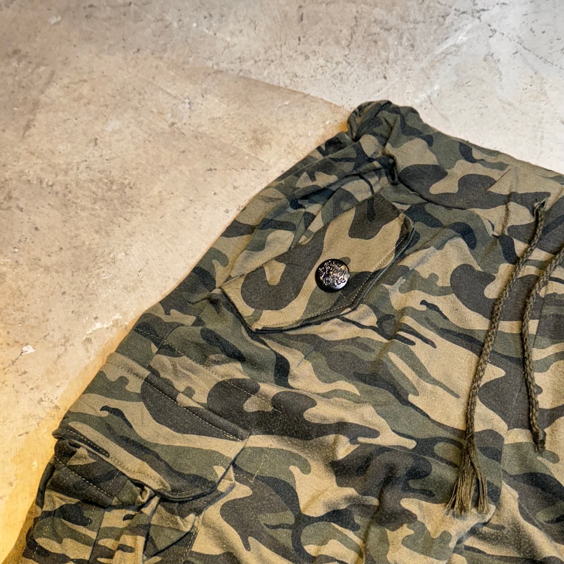 밀리터리 패턴 7부바지 상품이미지5