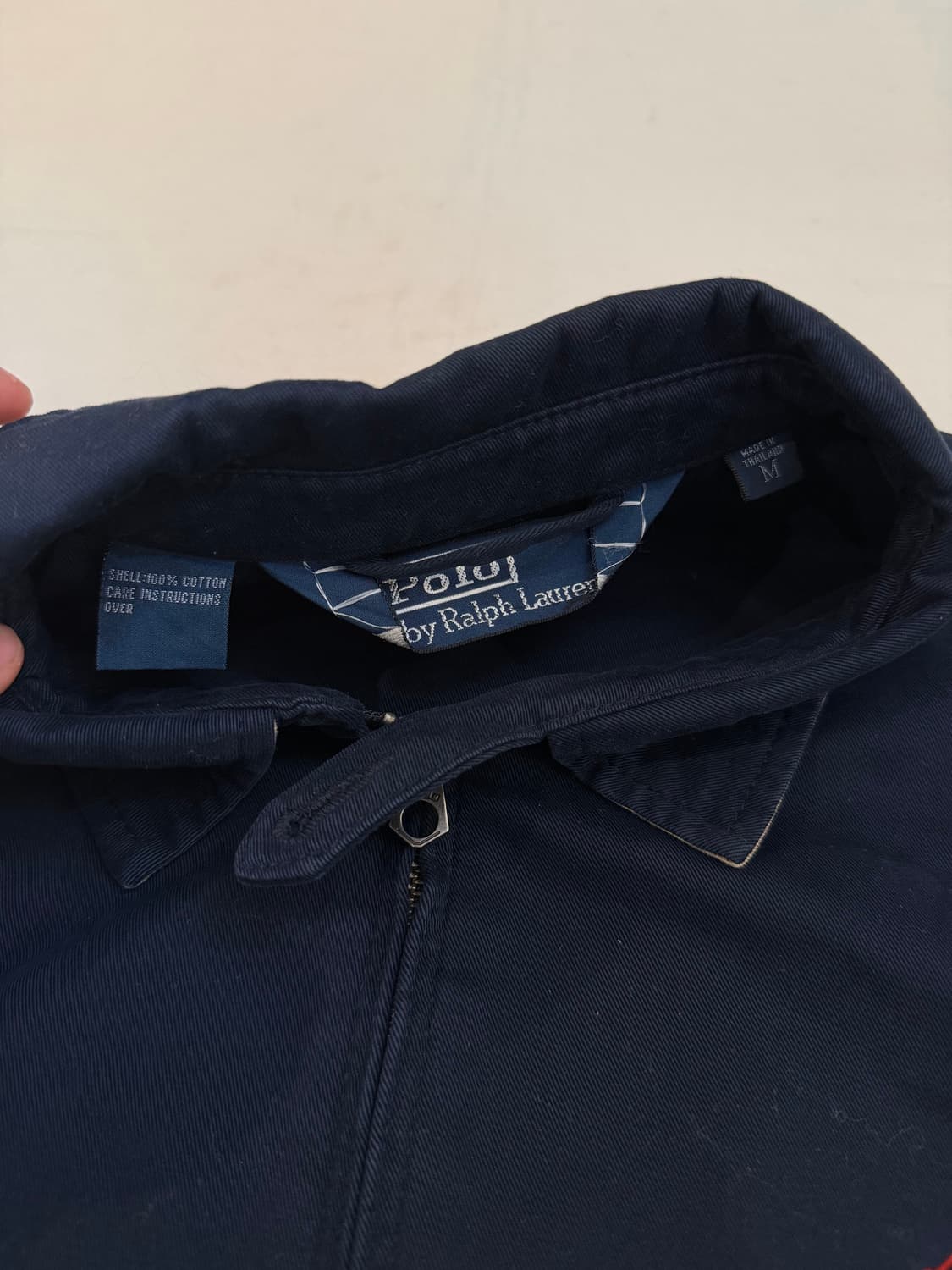 폴로 랄프로렌 바라쿠타 블루종 스윙탑 봄버자켓 네이비 상품이미지5