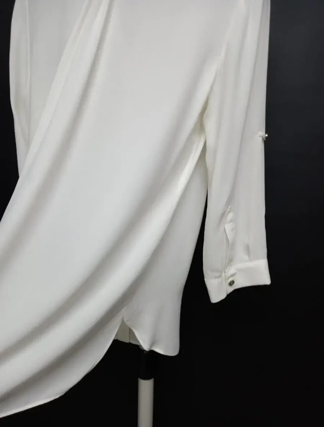 쉬즈미스 춘하 쉬폰 7부 롤업 블라우스 55 상품이미지6