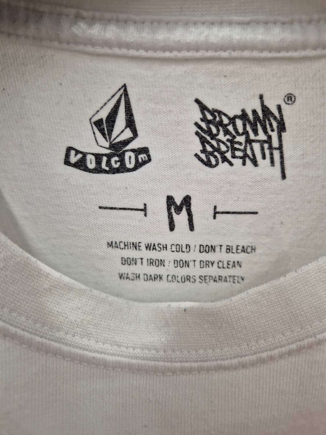 브라운브레스&볼컴 콜라보 화이트 포켓 반팔티 M 상품이미지5