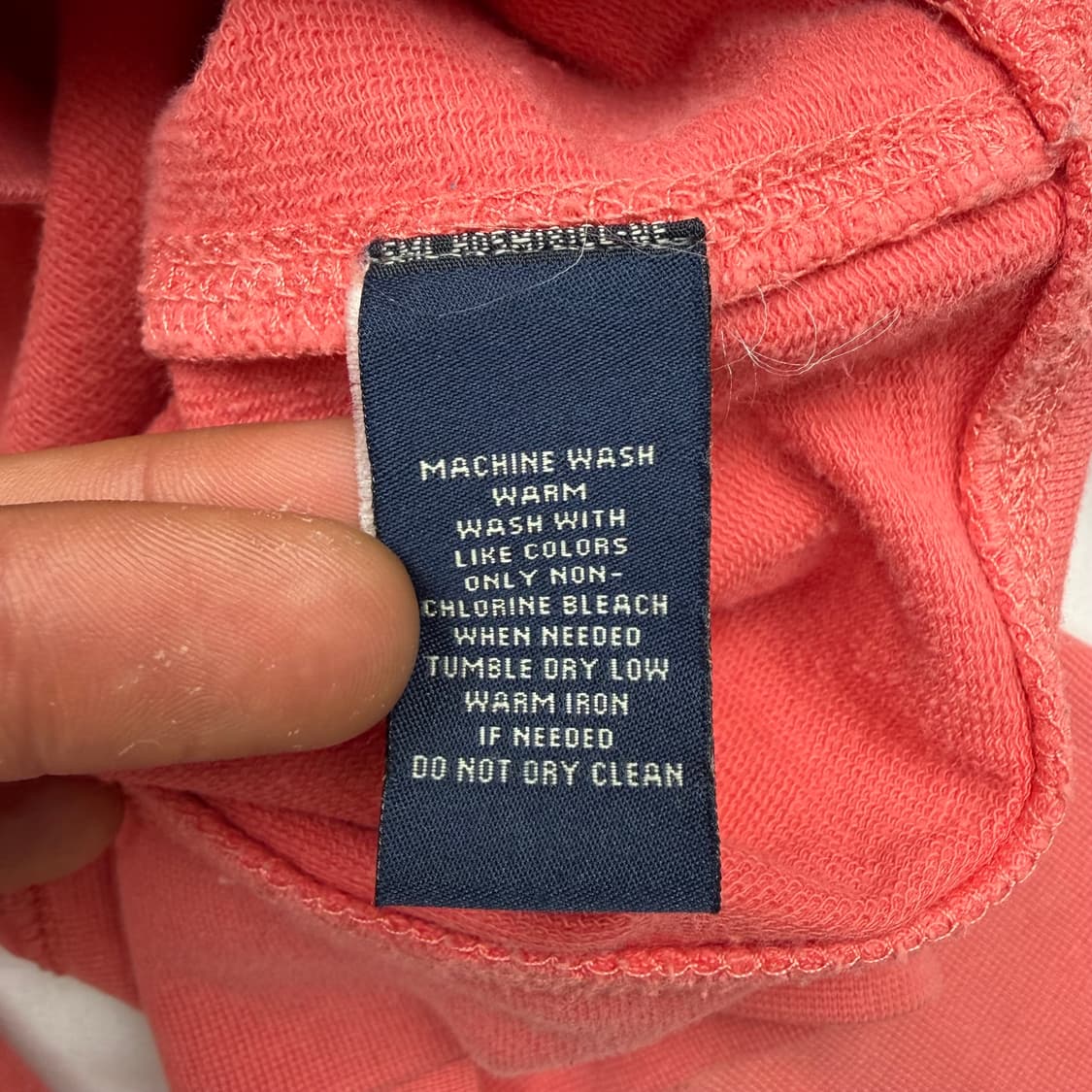 폴로 진스 컴퍼니 라이트 핑크 y2k 후드집업 S 상품이미지8