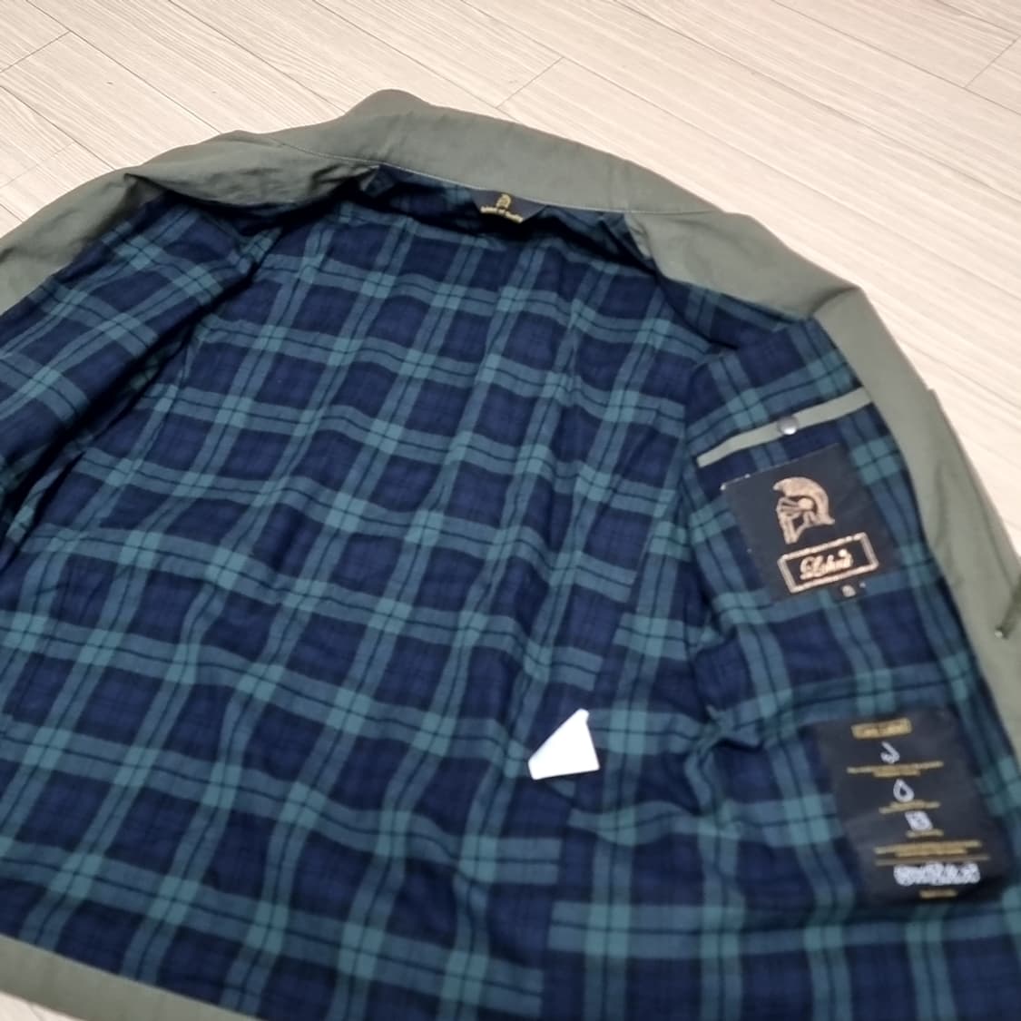 론트 밀리터리 m43 복각 카키색 야상 점퍼 자켓(105) 상품이미지3