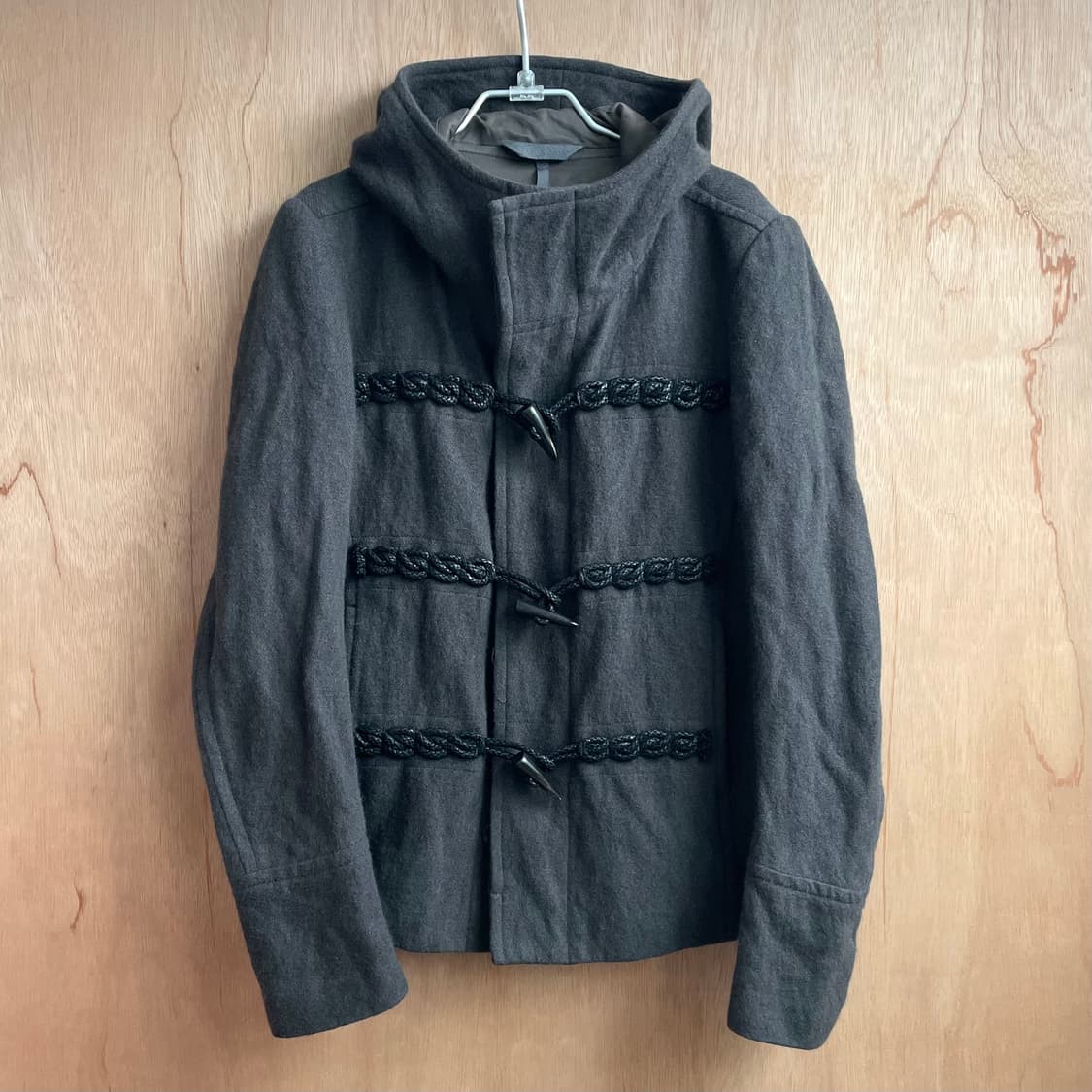 카즈유키쿠마가이 숏 더플코트 상품이미지4