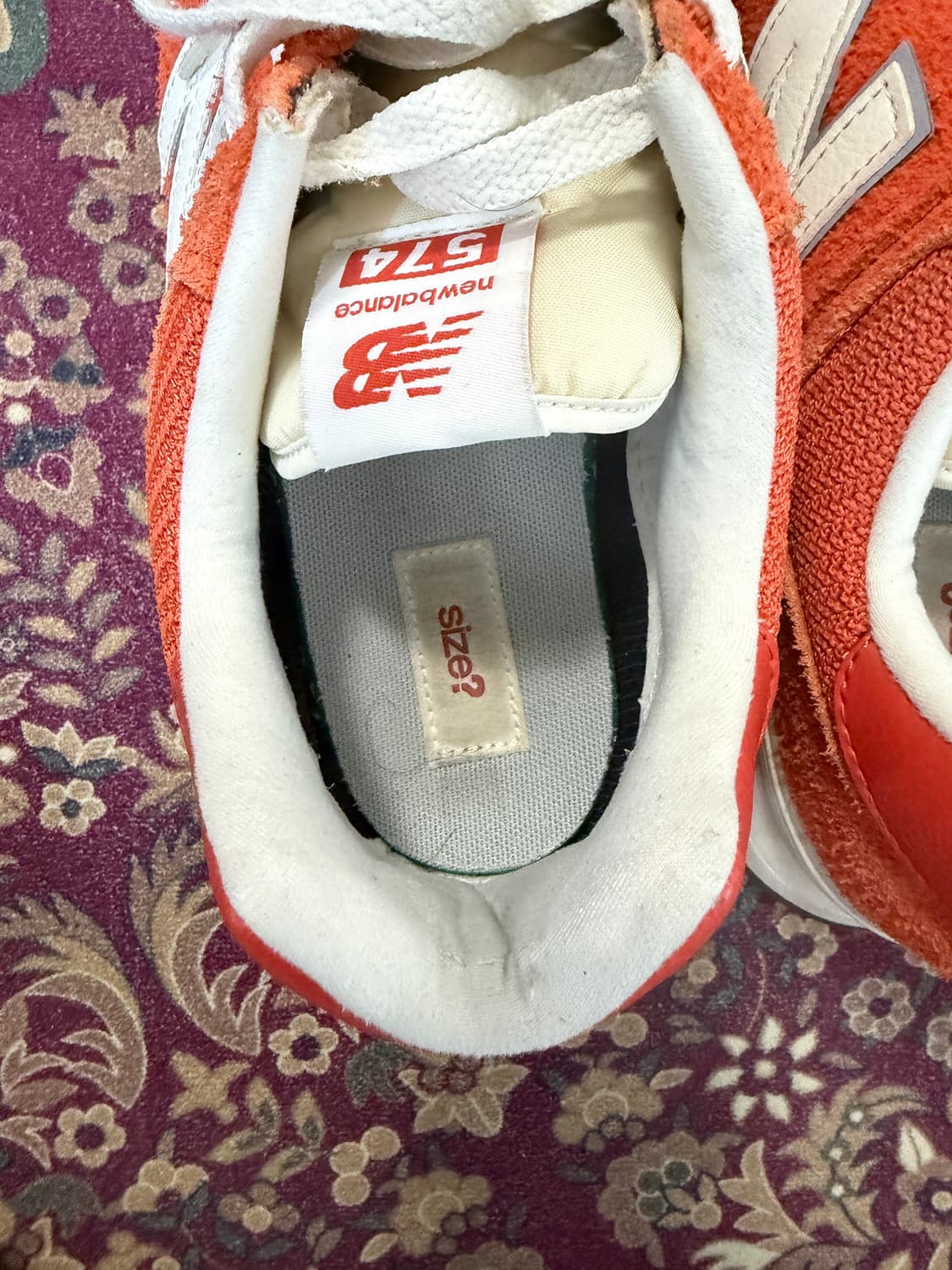 뉴발란스 Size 콜라보 오렌지 295사이즈 팝니다 상품이미지7